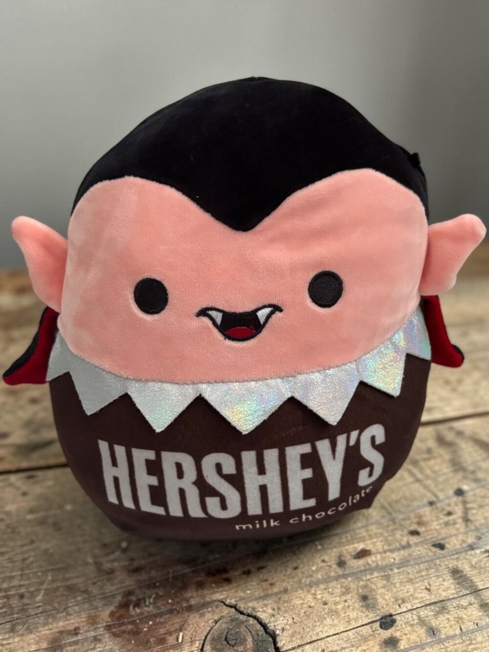 Hersheys Squishmallows Vampire Dracula Plush 8 Inch Soft Halloween Collectible